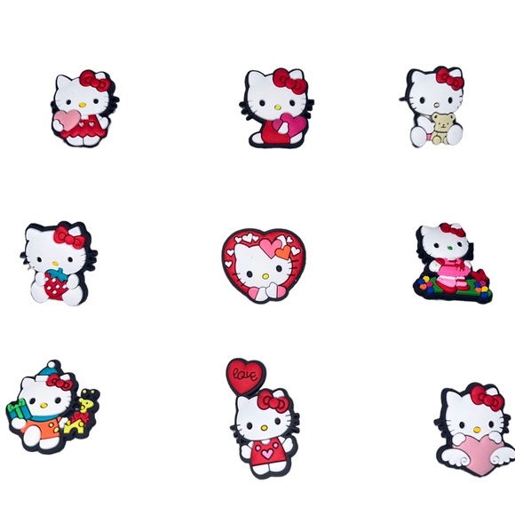 12pcs Sanrio Hello Kitty Croc Charms - Picture 8 of 9